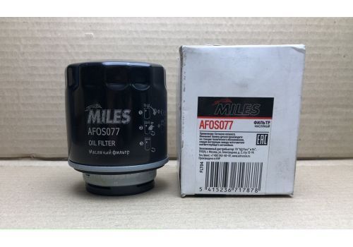 Фильтр масляный повреждена упаковка MILES AFOS077