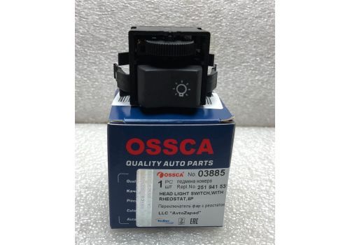 Переключатель света с колесиком -->>24-M-001000 OSSCA 03885