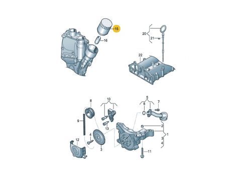 Фильтр масляный повреждена упаковка MILES AFOS077