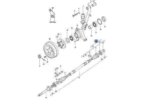 ШРУС с пыльником комплект GKN 302255