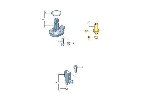 Датчик давления масла VAG 04L919081