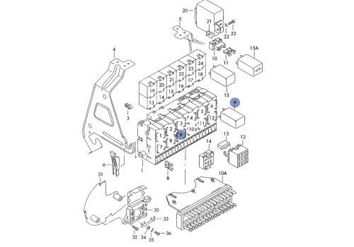 Реле № 53 BOSCH 0332019103