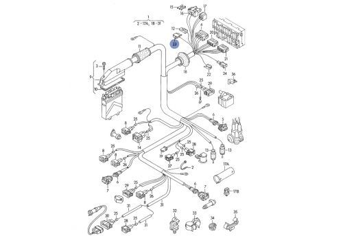 Корпус плоского разъема 2 контакта  SOLLO 02U90090