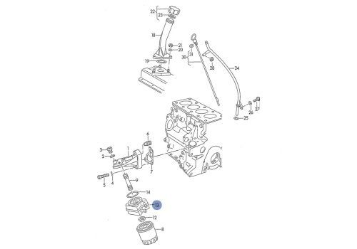 Масляный радиатор MAHLE CLC45000S