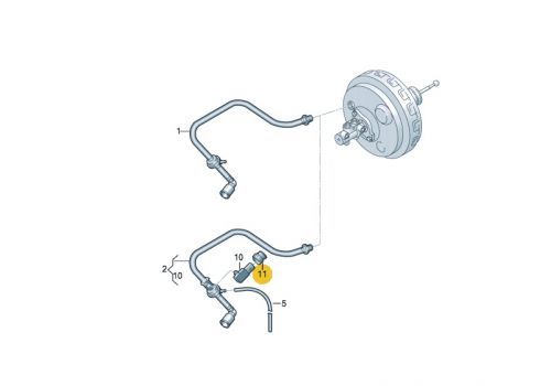 Корпус плоского разъема 3 контакта насос системы охлаждения TE PARTS 7745827