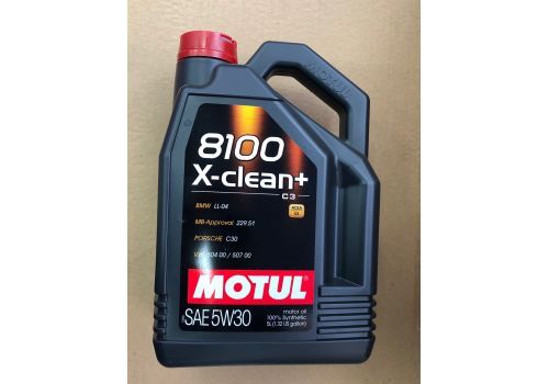 Моторное масло MOTUL 8100 X-clean+ 5W-30 5 л MOTUL 106377