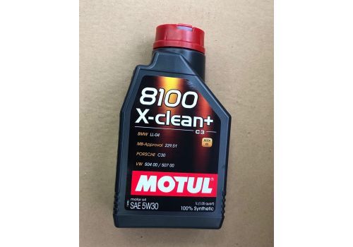 Моторное масло MOTUL 8100 X-clean+ 5W-30 1 л MOTUL 106376