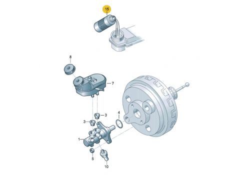Тормозная жидкость 1 л VAG B000750M3