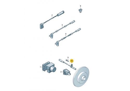 Датчик ABS передний PATRON ABS52195