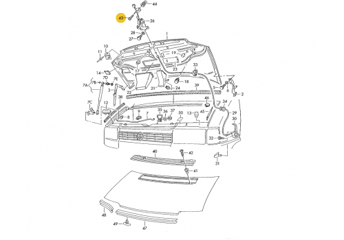 Саморез 4.2x13 VAG N01396626