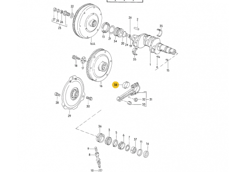 Вкладыши шатунные STD Kolbenschmidt 87998600