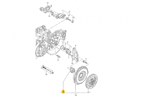 Выжимной подшипник SACHS 3151000388