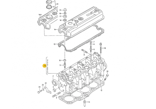 Головка блока ABL AMC 908059