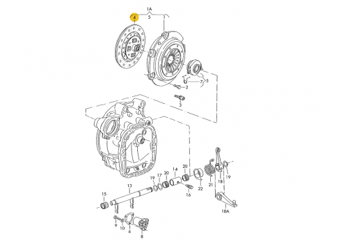 Диск сцепления Д228 SACHS 1861581437