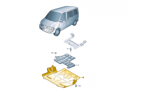 Защита двигателя POLCAR 9568346