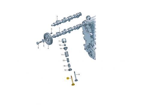 Клапан выпускной +AAC 33*7*91,2 MAHLE 029VA30523100