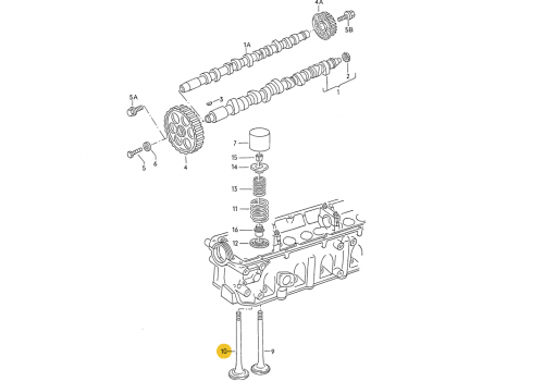 Клапан выпускной +AAC 33*8*91,2 MAHLE 029VA30371100