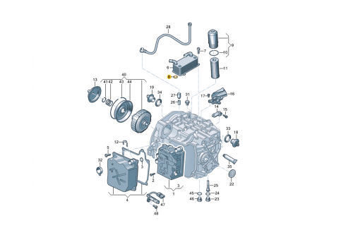 Кольцо резиновое DSG VAG WHT008226