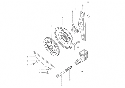 Комплект сцепления DW,DV,1S,1G,ACL,ACT NK 134716