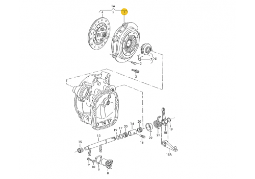 Корзина сцепления SACHS 3082086434