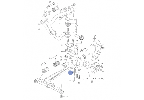 Шаровая нижняя Teknorot V-705