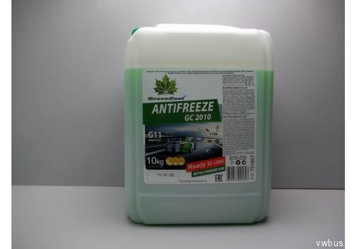 Антифриз зеленый 10 л GREENCOOL 751807