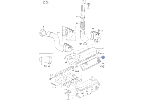 Фильтр воздушный прямоугольный FILTRON AP004