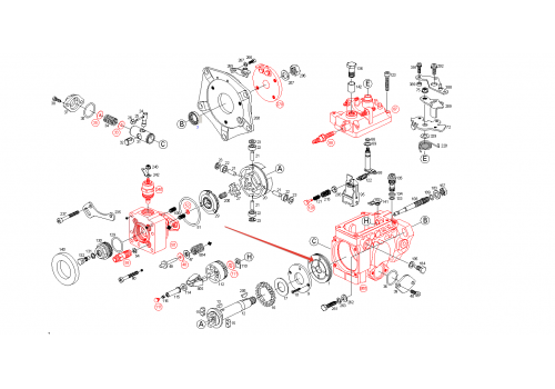 Топливоподкачивающий насос BOSCH 1467030308