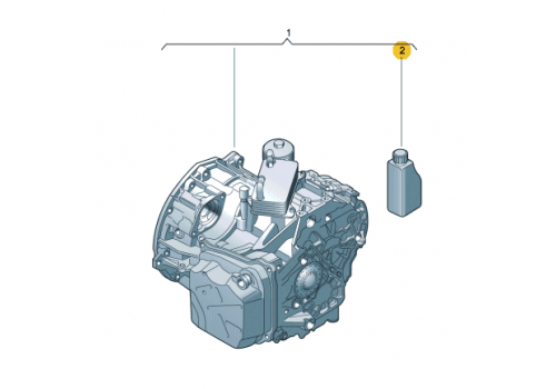 Трансмиссионное масло DSG 1 л VAG G052182A2