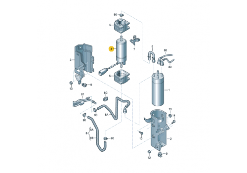 Топливный насос BOSCH 0580464121