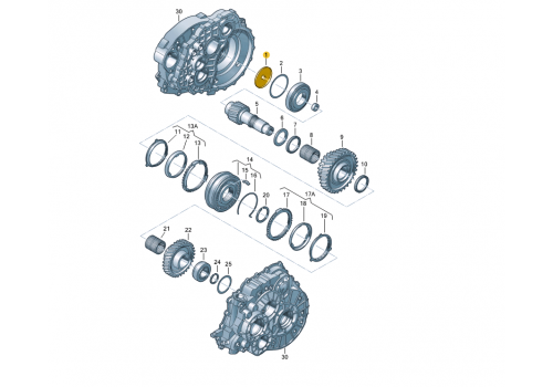 КПП кольцо маслоотражающая VAG 0A5301308A