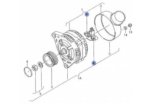 Таблетка VAG 038903803EV