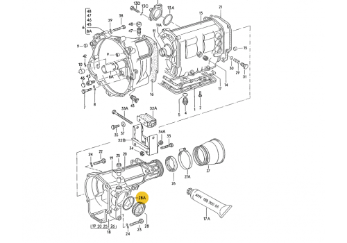 КПП уплотнительное кольцо VAG 008301185