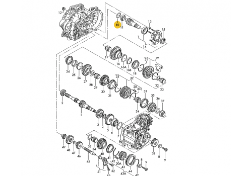 КПП шайба VAG 020311391