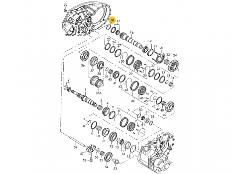 КПП шайба VAG 02A409210J