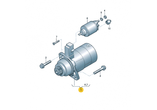 Стартер 2.5 KRAUF STB1405