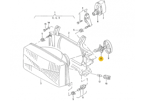 Лампа H4 12V 60/55W +30 % света PHILIPS 12342PRC1