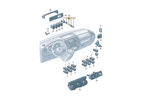 Лампа безцокольная малая Hella 8GP002095121