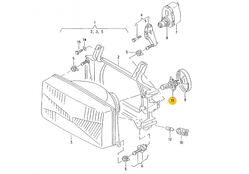 Лампа H4 85/80W всепогодная OSRAM 64206ALL