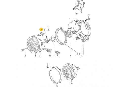 Лампа H4 85/80W всепогодная OSRAM 64206ALL