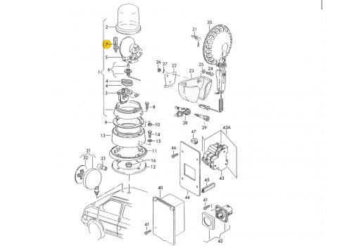 Лампа Н1 12V 55W OSRAM 64150