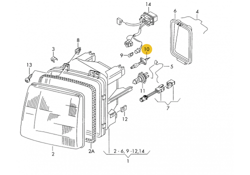 Лампа Н1 12V 55W OSRAM 64150