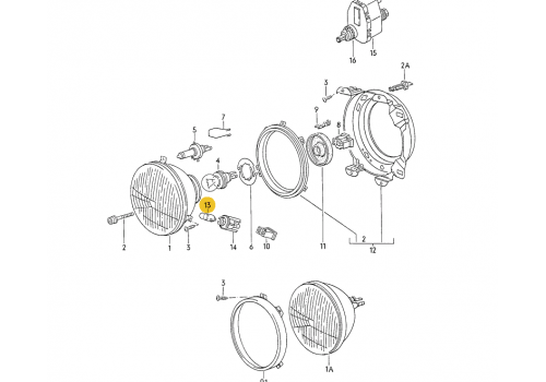 Лампочка габаритов 4W Hella 8GP002067-121