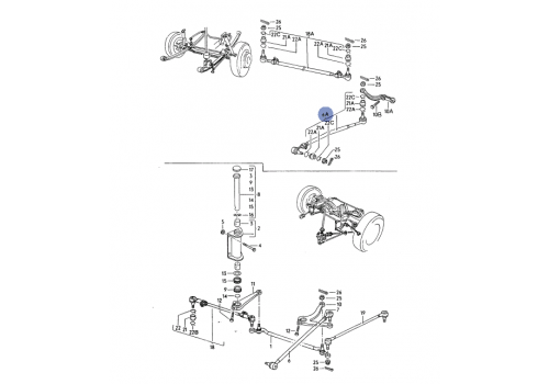 Рулевая тяга правая LT 40-55 LEMFOERDER 2231301