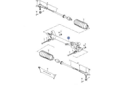 Рулевая рейка Stellox 00-35024-SX