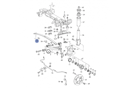 Рессора передняя 1 лист S&K GMBH SK2950035-02