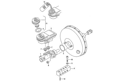 Ремкомплект на главный тормозной цилиндр Bendix-BOSCH 22,2mm SEINSA AUTOFREN D1262