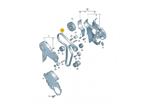 Ремень ГРМ 2.0 Z=160 CONTITECH CT1139