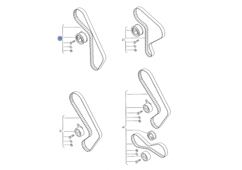 Ремень ГРМ "AAC" Z=124 CONTITECH CT630