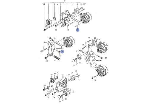 Ремень генератора поликлиновый 93->> +AAC Dayco 6PK923